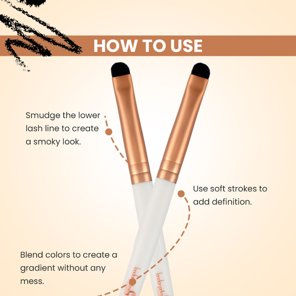 London Prime Gs Smudger Eyeshadow Brush | Grocsy