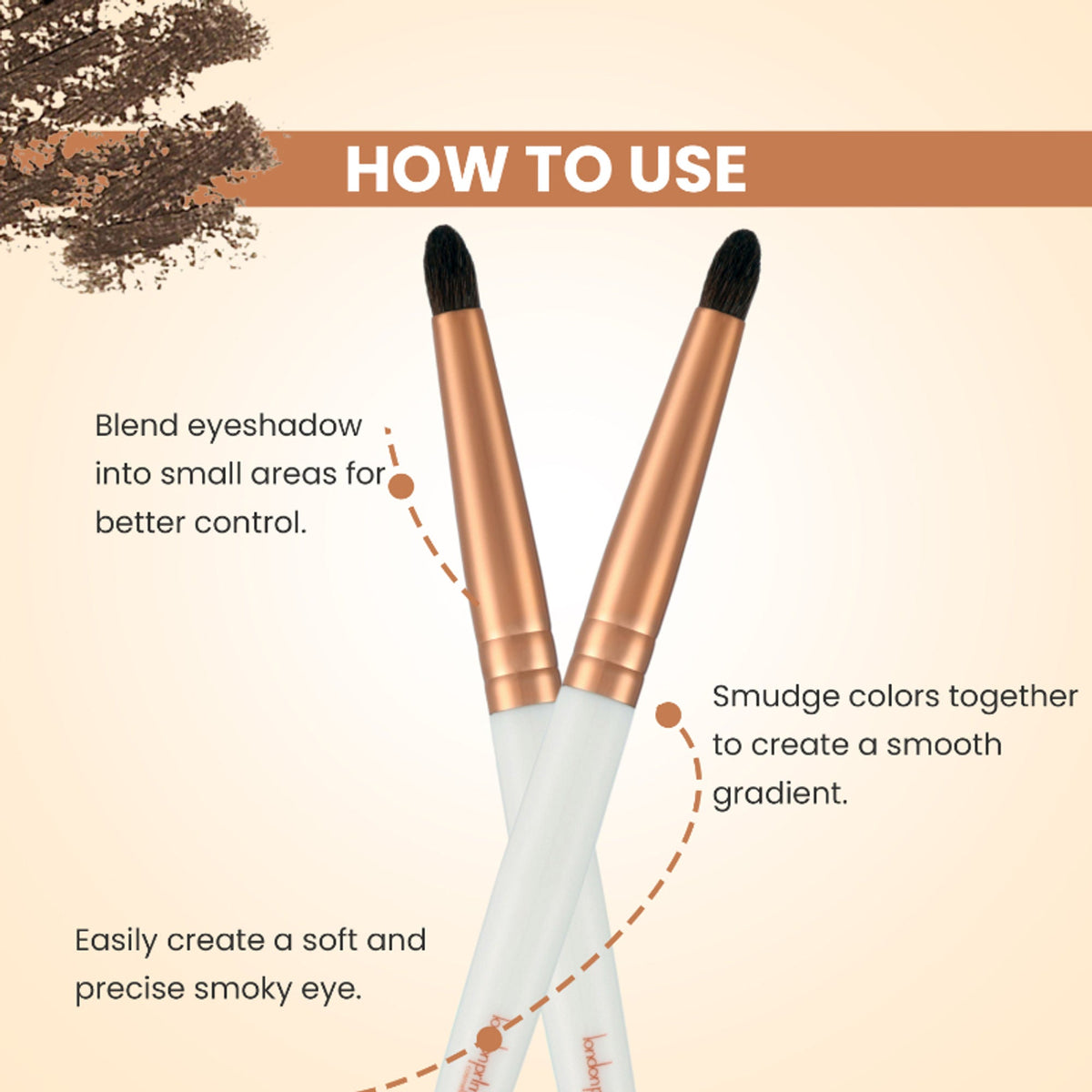 London Prime Gs Precision Smudger Brush | Grocsy