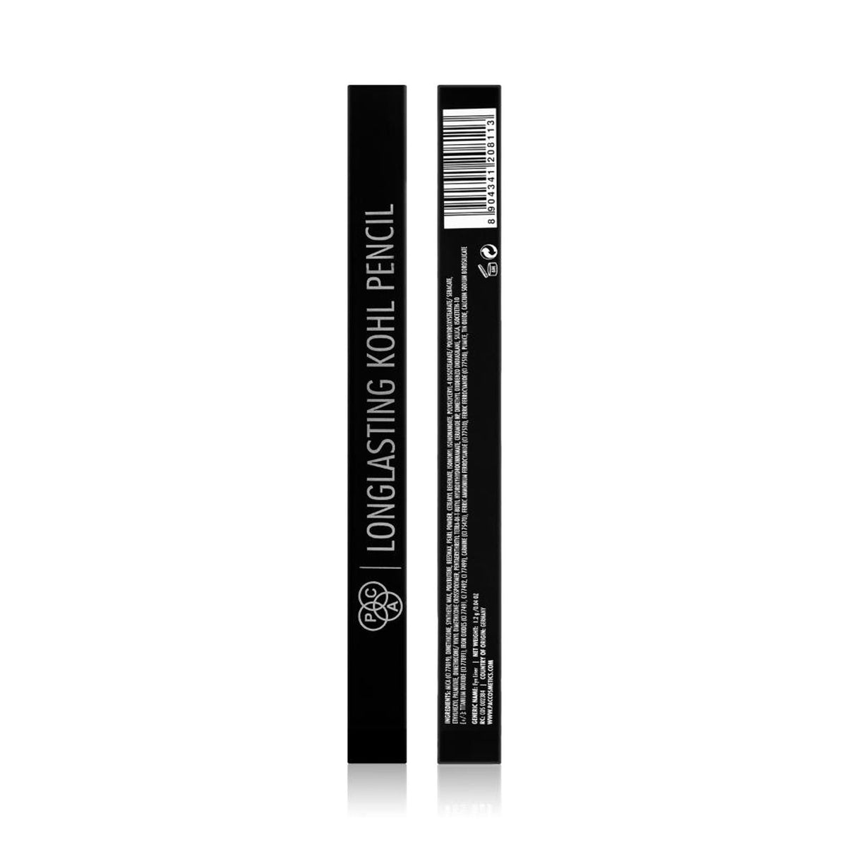 PAC Studio Longlasting Kohl Pencil - Black | Grocsy