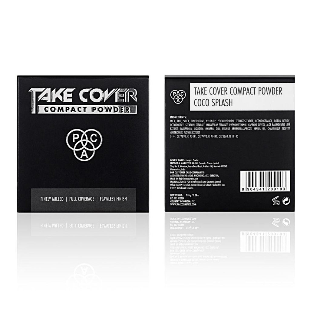 PAC Studio Take Cover Compact Powder - 20 coco Splash | Grocsy