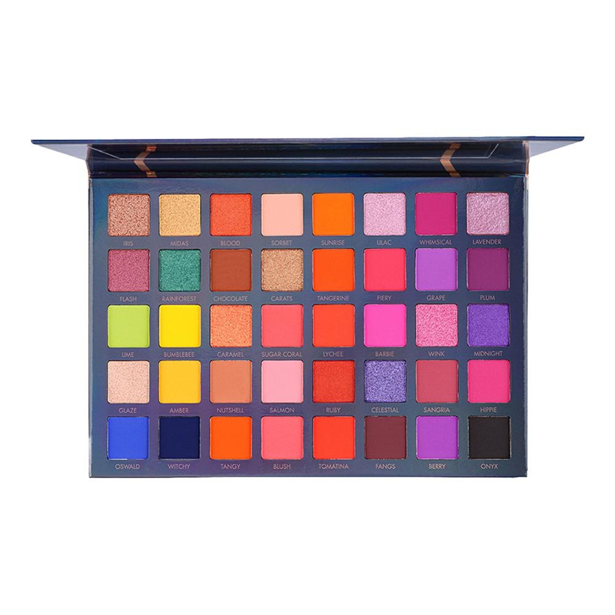 PAC Studio Vibe Eyeshadow Palette X40 Season 1 - Blendable Formula, Intense Color Payoff, Richly Pigmented | Grocsy