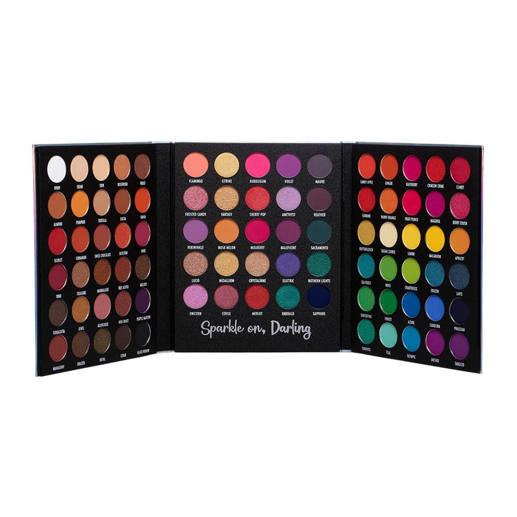 PAC Studio Take Cover Eyeshadow Book Palette - Versatile MUA Palette, Highly Pigmented Blends Effortlessly | Grocsy