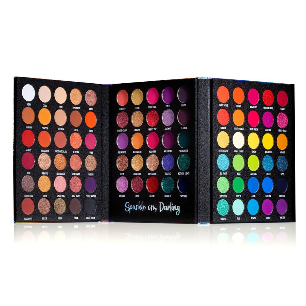 PAC Studio Take Cover Eyeshadow Book Palette - Versatile MUA Palette, Highly Pigmented Blends Effortlessly | Grocsy