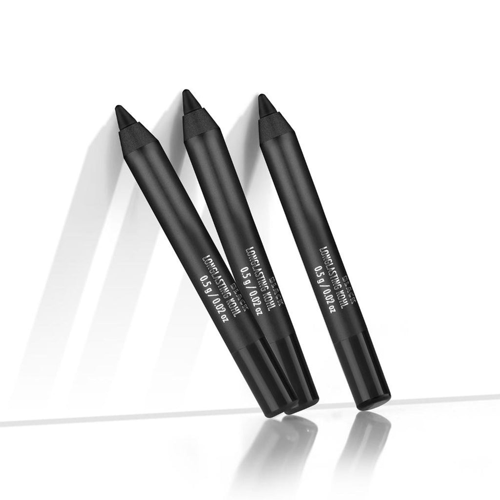 PAC Studio Longlasting Kohl Pencil Mini Black - Waterproof Intense Payoff, One Swipe Application | Grocsy