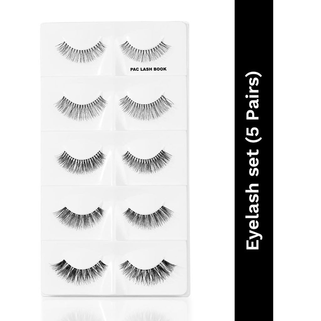 PAC Studio Lash Book Season 1 - Mix of Natural & Bold Lashes, Reusable up to 12X, Lightweight All-Day Wear | Grocsy