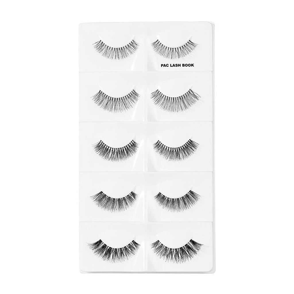PAC Studio Lash Book Season 1 - Mix of Natural & Bold Lashes, Reusable up to 12X, Lightweight All-Day Wear | Grocsy