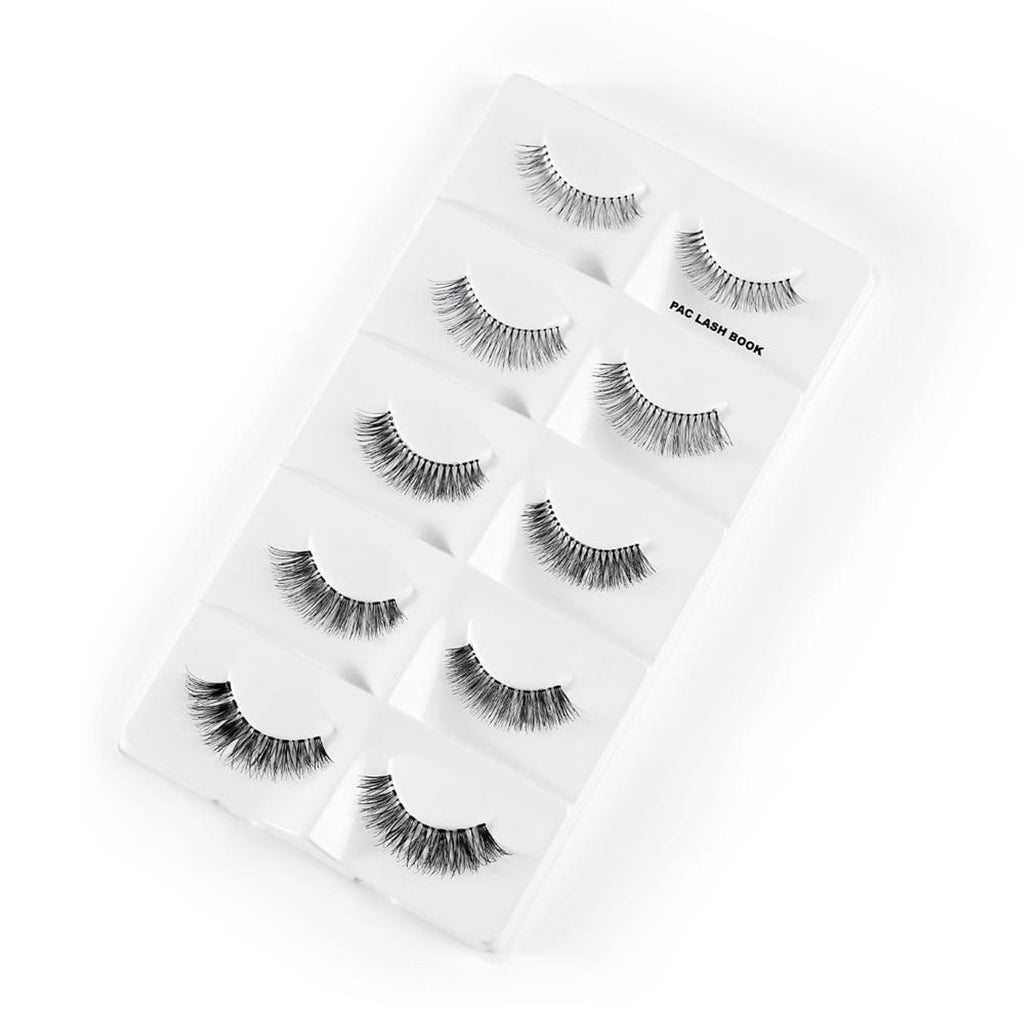 PAC Studio Lash Book Season 1 - Mix of Natural & Bold Lashes, Reusable up to 12X, Lightweight All-Day Wear | Grocsy
