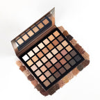 PAC Studio Prism Eyeshadow Palette X42 Neutrals - High Impact Mattes Pearls & Shimmers, Blendable Formula | Grocsy