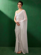 Sangria Embellished Pure Georgette Sarees | Grocsy