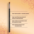 Miss Claire M27 - Brow Perfector Brush (S) - Rose Gold | Grocsy