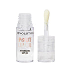 Makeup Revolution Pout Lip Oil - Lychee Clear | Grocsy