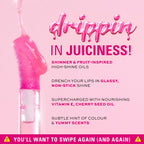 Makeup Revolution Pout Lip Oil - Cherry Red | Grocsy