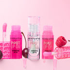 Makeup Revolution Pout Lip Oil - Raspberry Pink | Grocsy