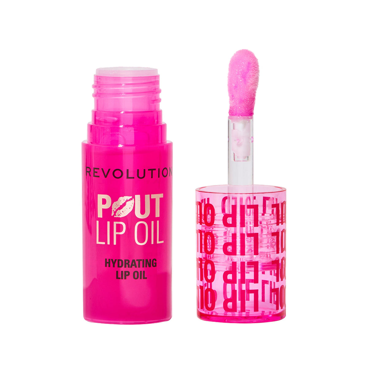 Makeup Revolution Pout Lip Oil - Raspberry Pink | Grocsy