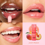 Makeup Revolution Pout Lip Oil - Juicy Peach | Grocsy