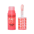 Makeup Revolution Pout Lip Oil - Juicy Peach | Grocsy