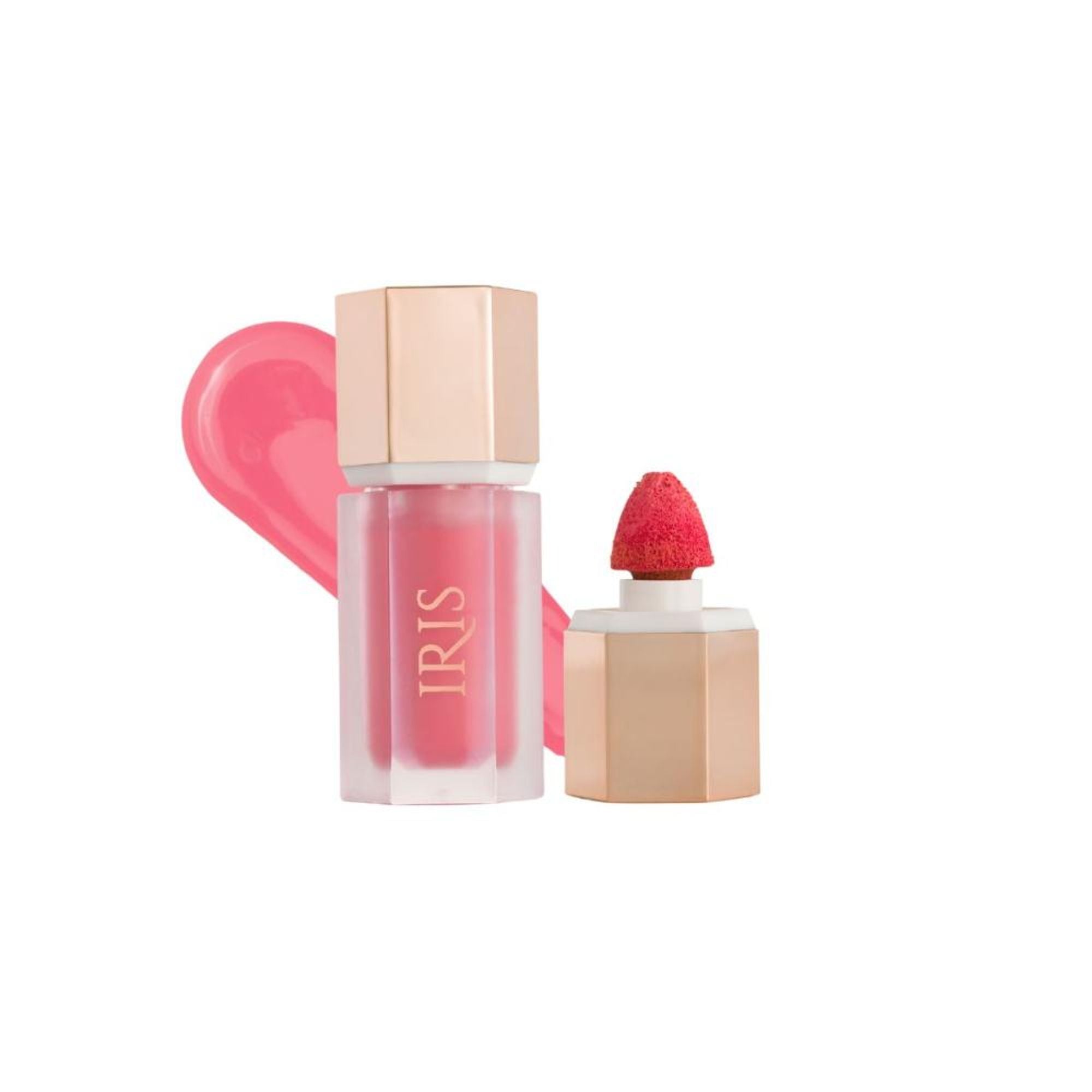 IRIS COSMETICS Oh! She Blushes Liquid Blush - Bright Pink | Grocsy