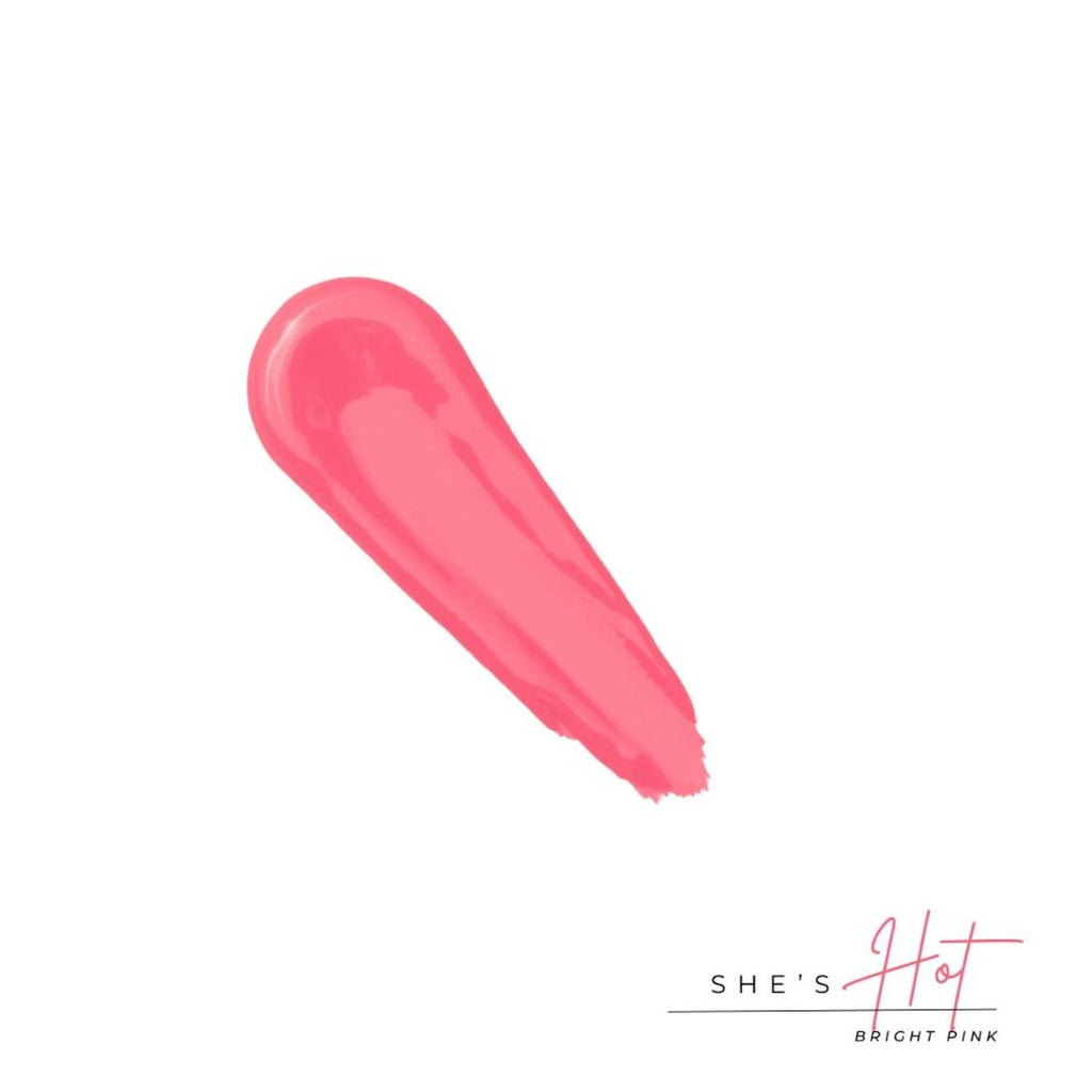 IRIS COSMETICS Oh! She Blushes Liquid Blush - Bright Pink | Grocsy