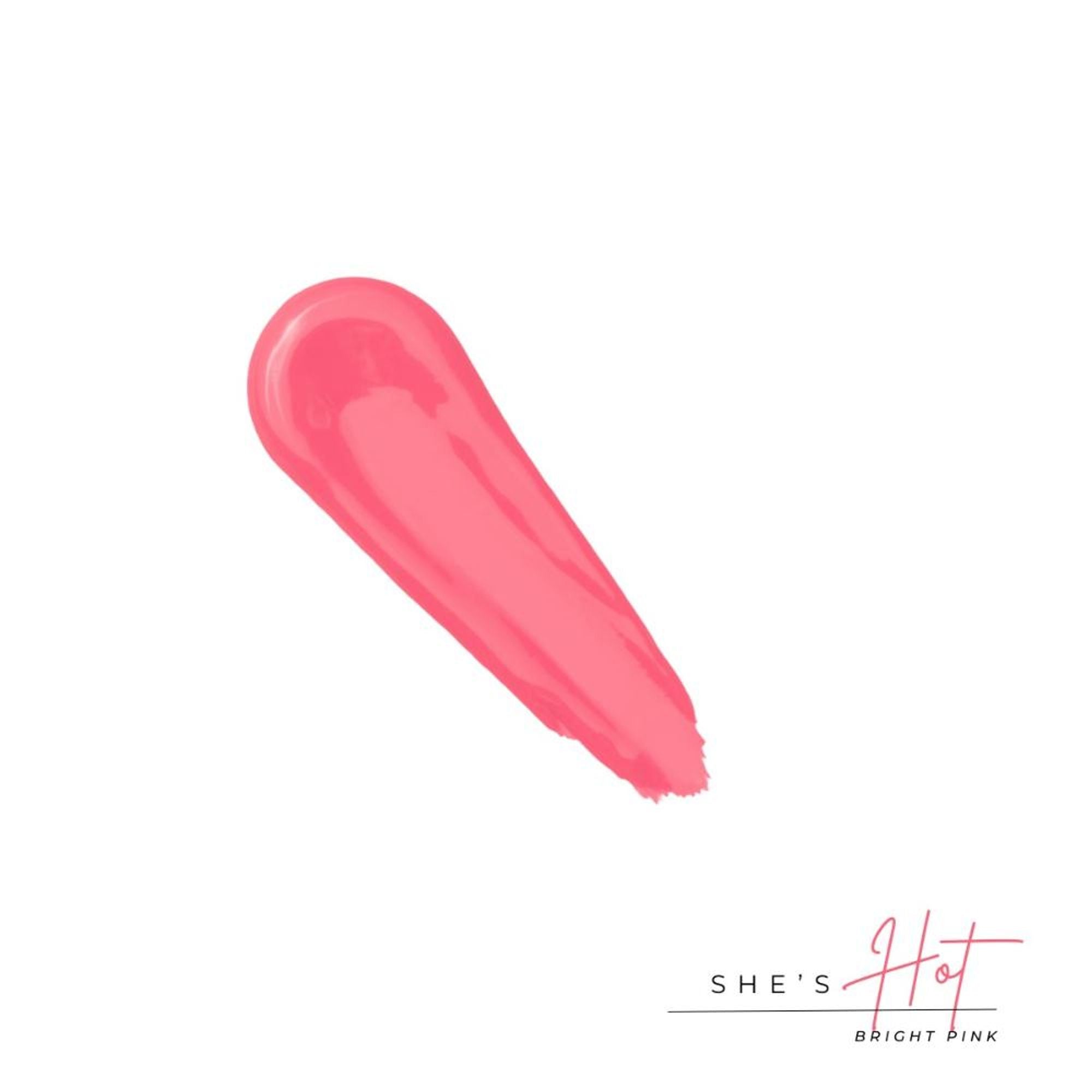 IRIS COSMETICS Oh! She Blushes Liquid Blush - Bright Pink | Grocsy