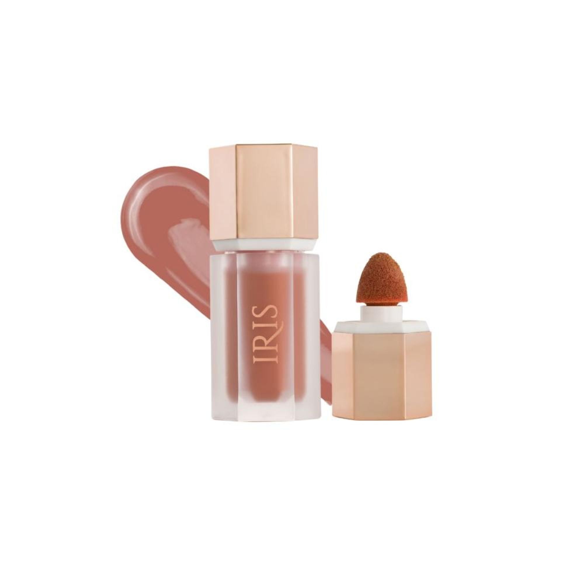 IRIS COSMETICS Oh! She Blushes Liquid Blush - Warm Brown | Grocsy