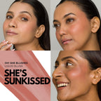 IRIS COSMETICS Oh! She Blushes Liquid Blush - Warm Brown | Grocsy