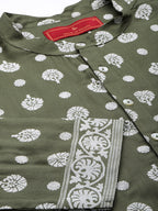 House of Pataudi Jashn Ethnic Motifs Printed Kurta | Grocsy
