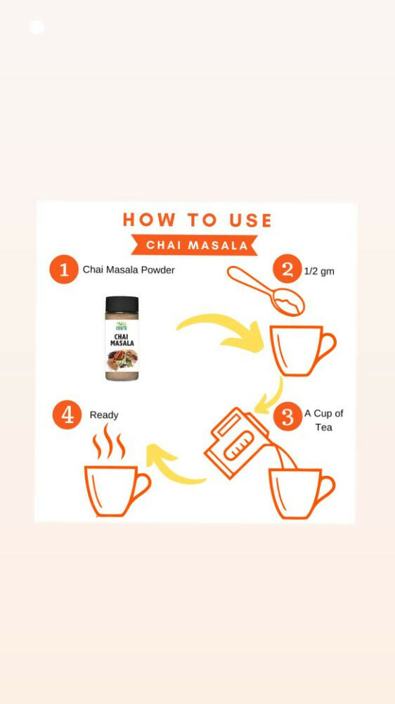 Shuddh Natural Premium Chai Masala | Grocsy