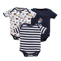 EIO New Born Baby Rompers Body Suits Jump Suit For Boys And Girls - Black | Grocsy