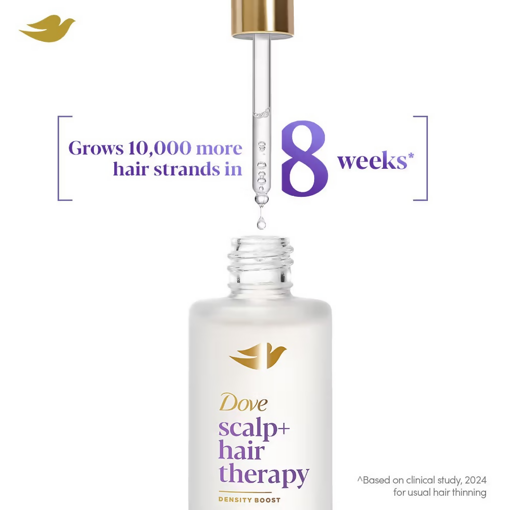 Dove Scalp + Hair Therapy Density Boost Revitalizing Scalp Night Serum | Grocsy