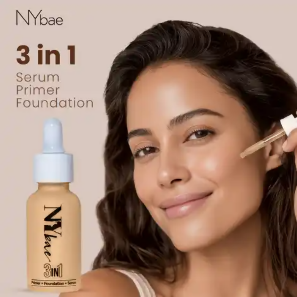 NY Bae 3 IN 1 Serum Foundation - Cool Toffee 11 | Grocsy