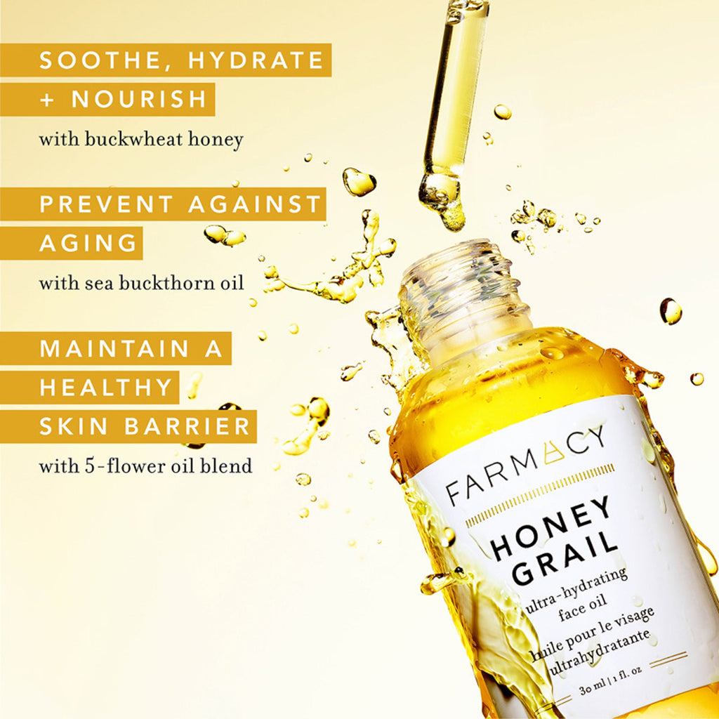 Farmacy Beauty Honey Grail Ultra-Hydrating Face Oil | Grocsy