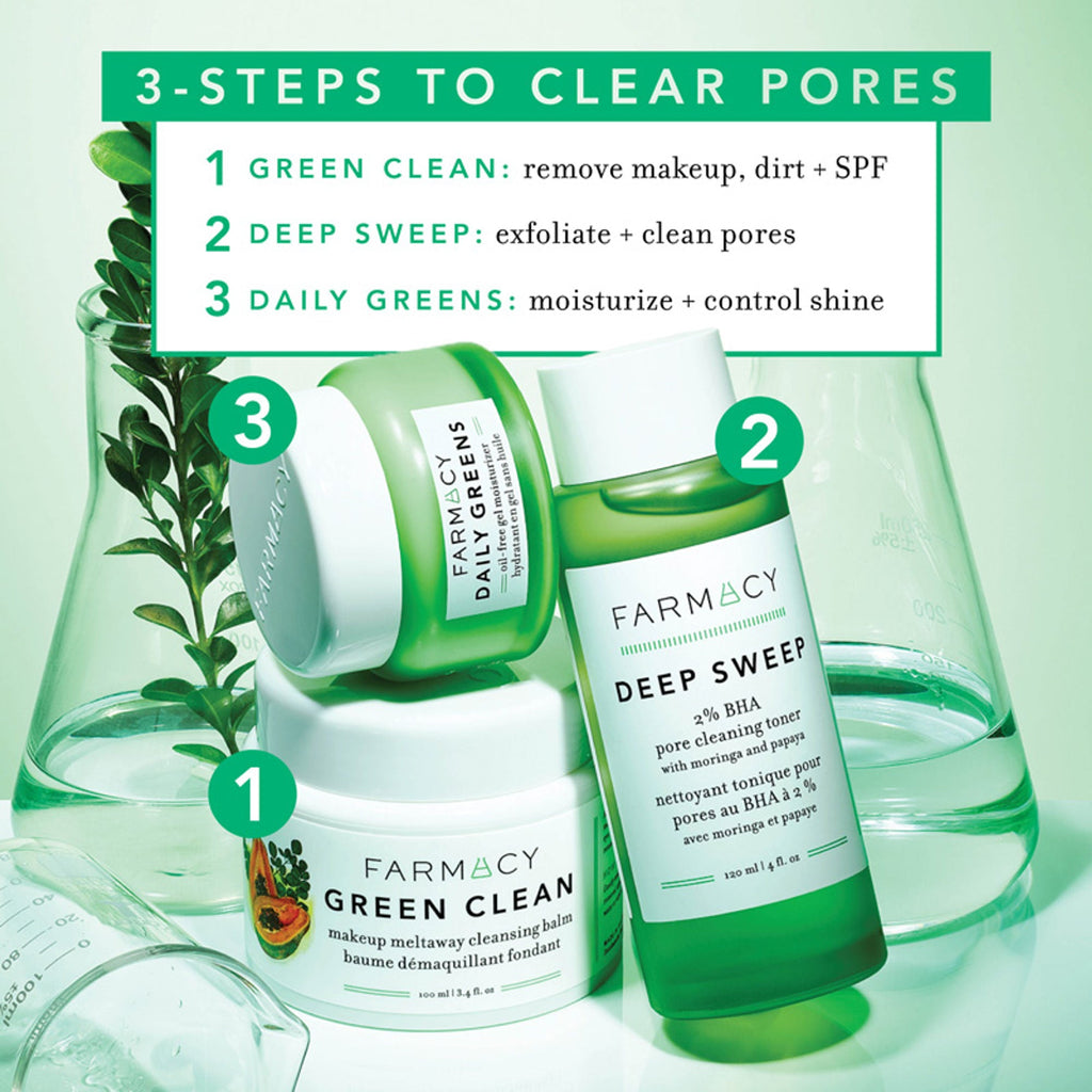 Farmacy Beauty Deep Sweep 2% BHA Pore Cleaning Toner With Salicylic Acid & Moringa Water | Grocsy
