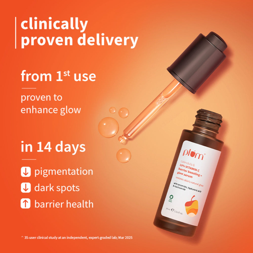 Plum Bestselling Vitamin C & Alpha Arbutin Sun Protect Duo - For Tan Protection & Glowing Skin | Grocsy