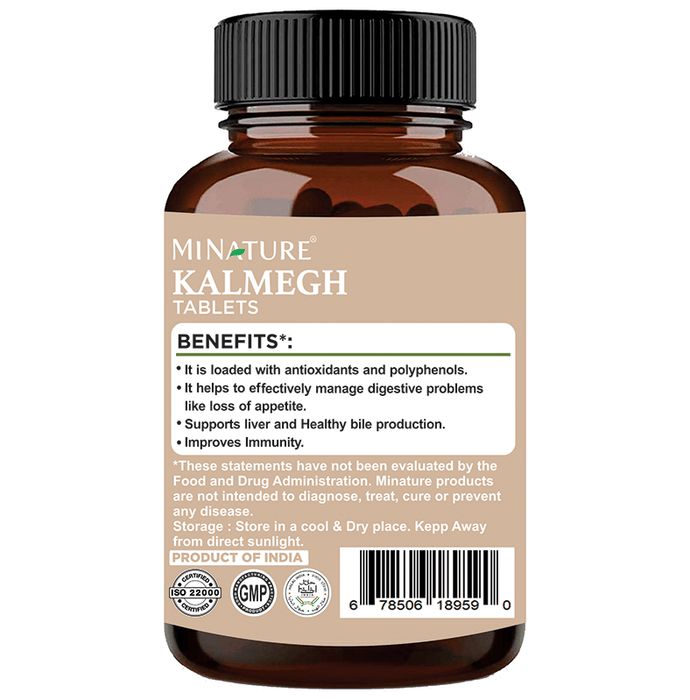 Minature Kalmegh Tablets | Grocsy