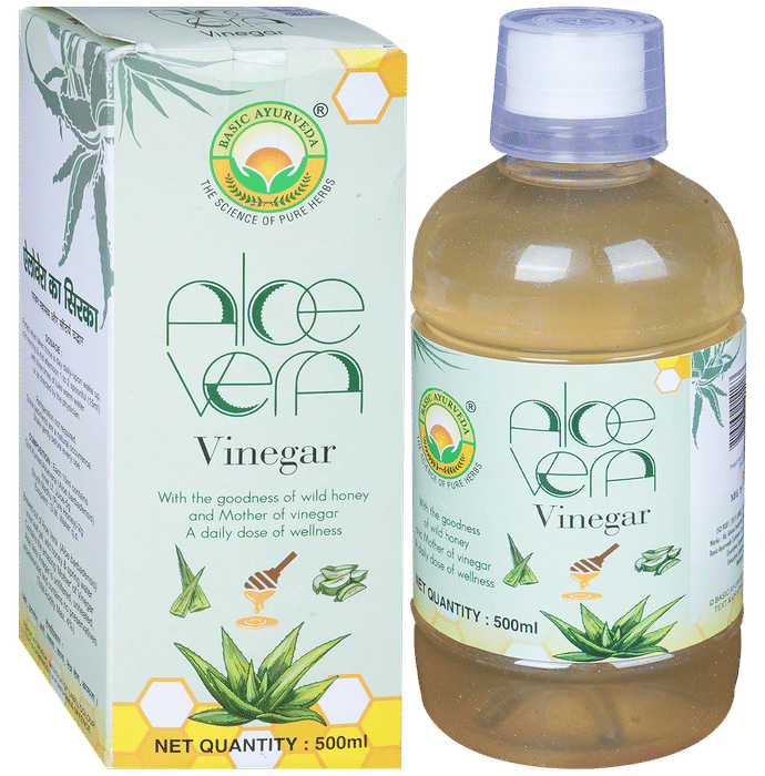 Basic Ayurveda Aloe Vera Vinegar | Grocsy