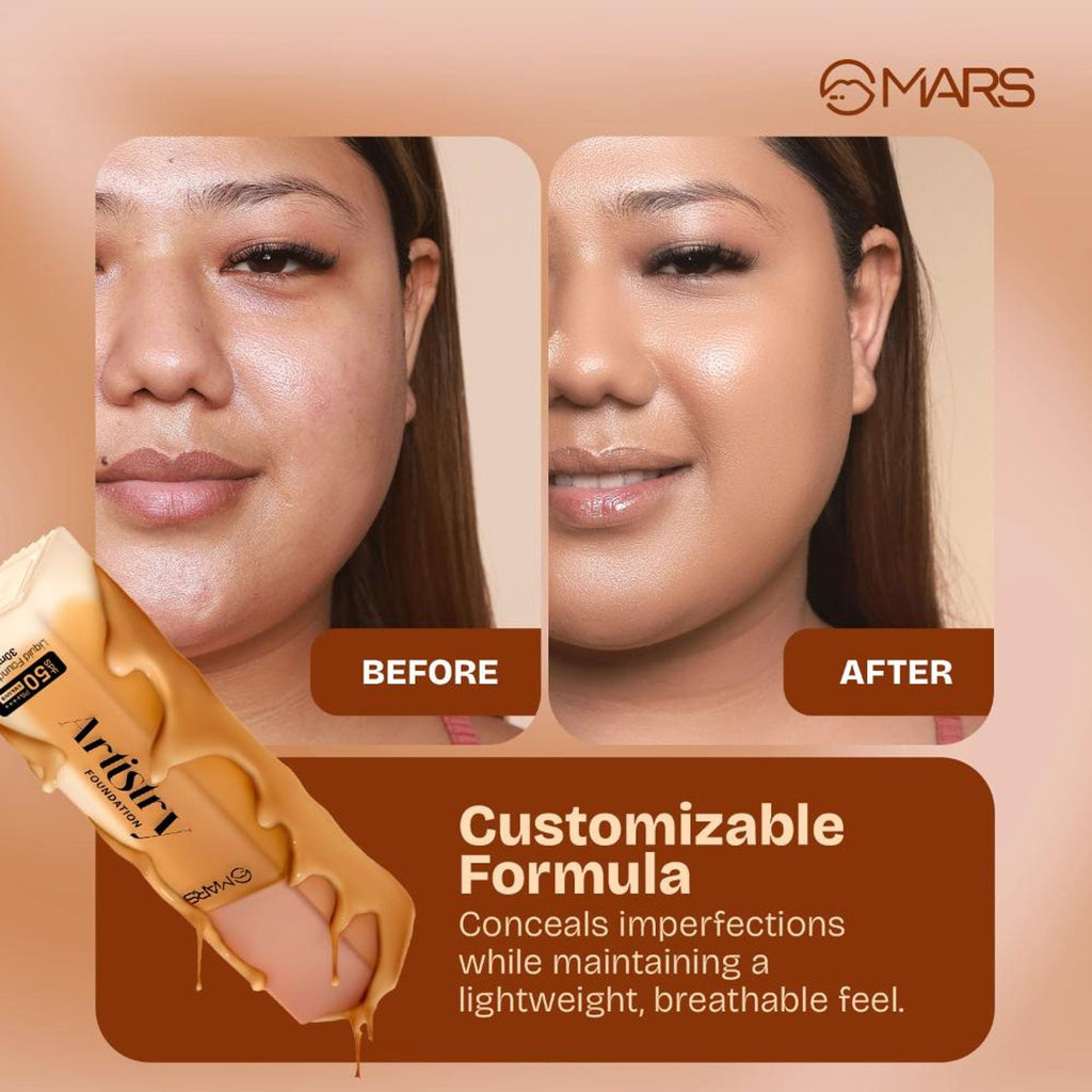 MARS Cosmetics Artistry Liquid Foundation - 05-Butterscotch | Grocsy