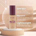 MARS Cosmetics SPF30 PA+++ Zero Blend Weightless Foundation - 07 Caramel Glow | Grocsy
