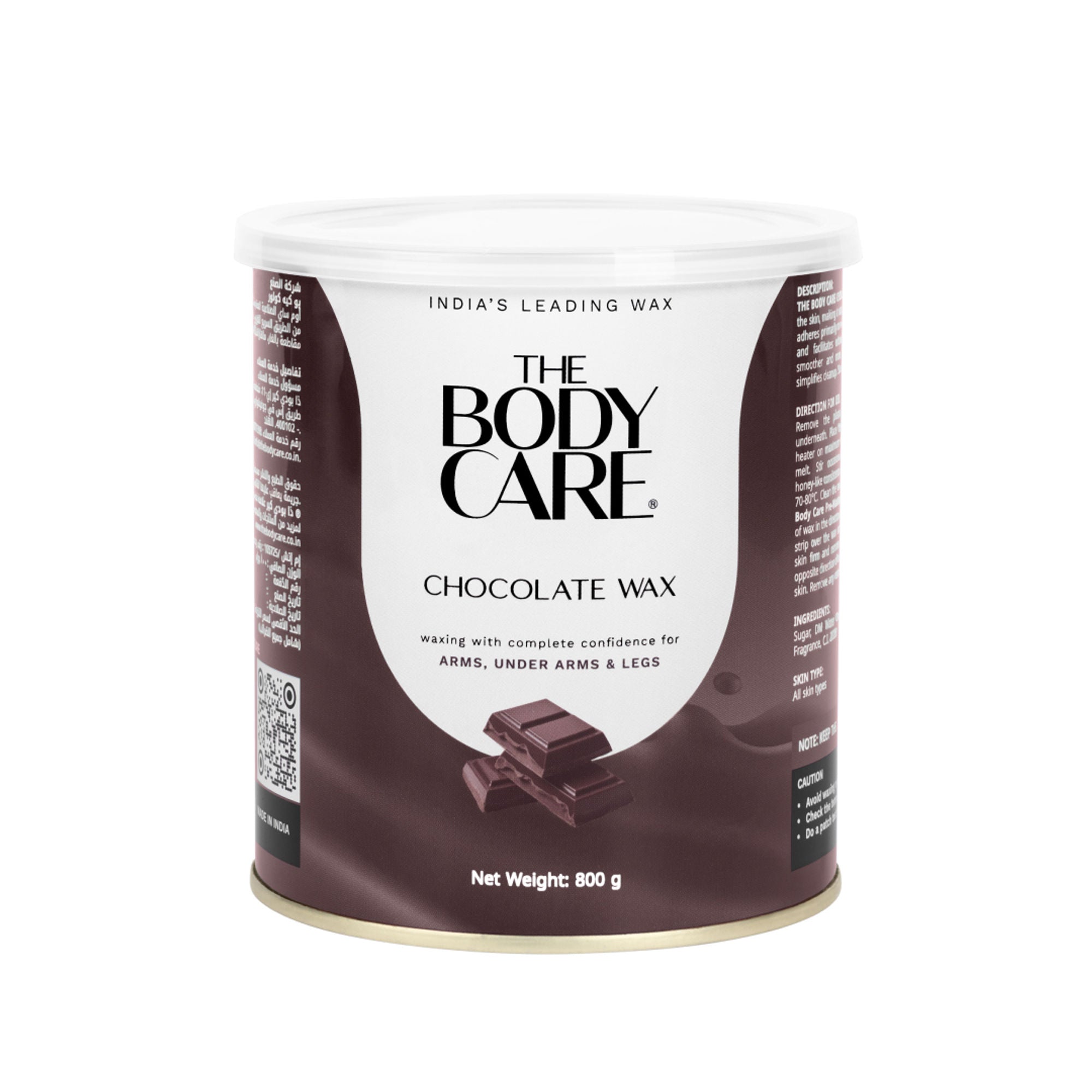 The Body Care Natural Chocolate Wax | Grocsy