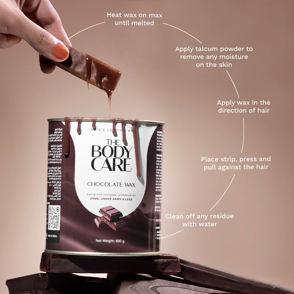 The Body Care Natural Chocolate Wax | Grocsy