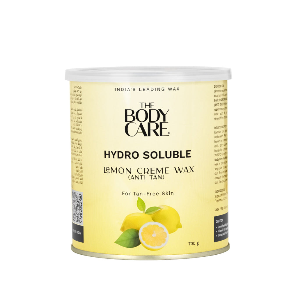 The Body Care Hydrosoluble Lemon Creme Wax (Anti-Tan) | Grocsy