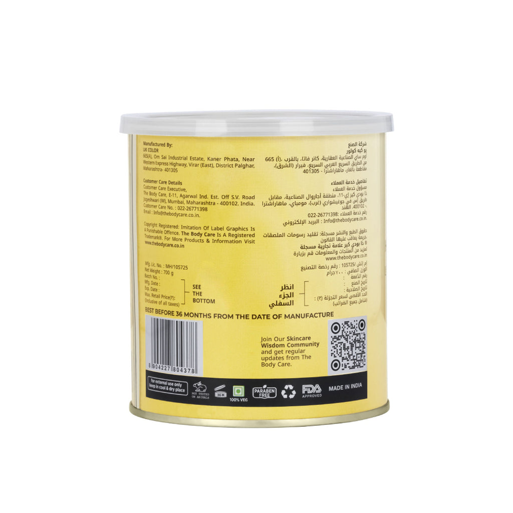 The Body Care Hydrosoluble Lemon Creme Wax (Anti-Tan) | Grocsy