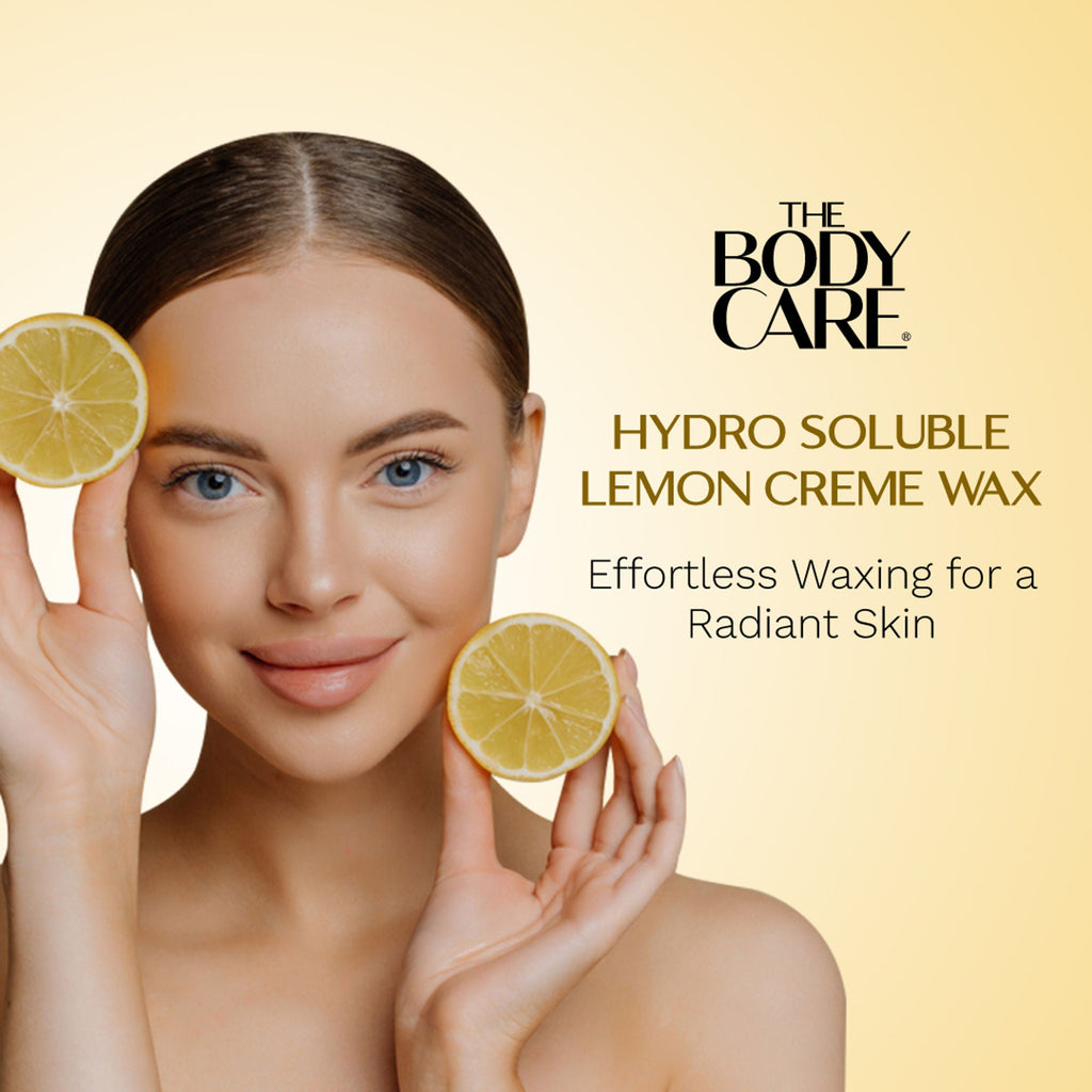 The Body Care Hydrosoluble Lemon Creme Wax (Anti-Tan) | Grocsy