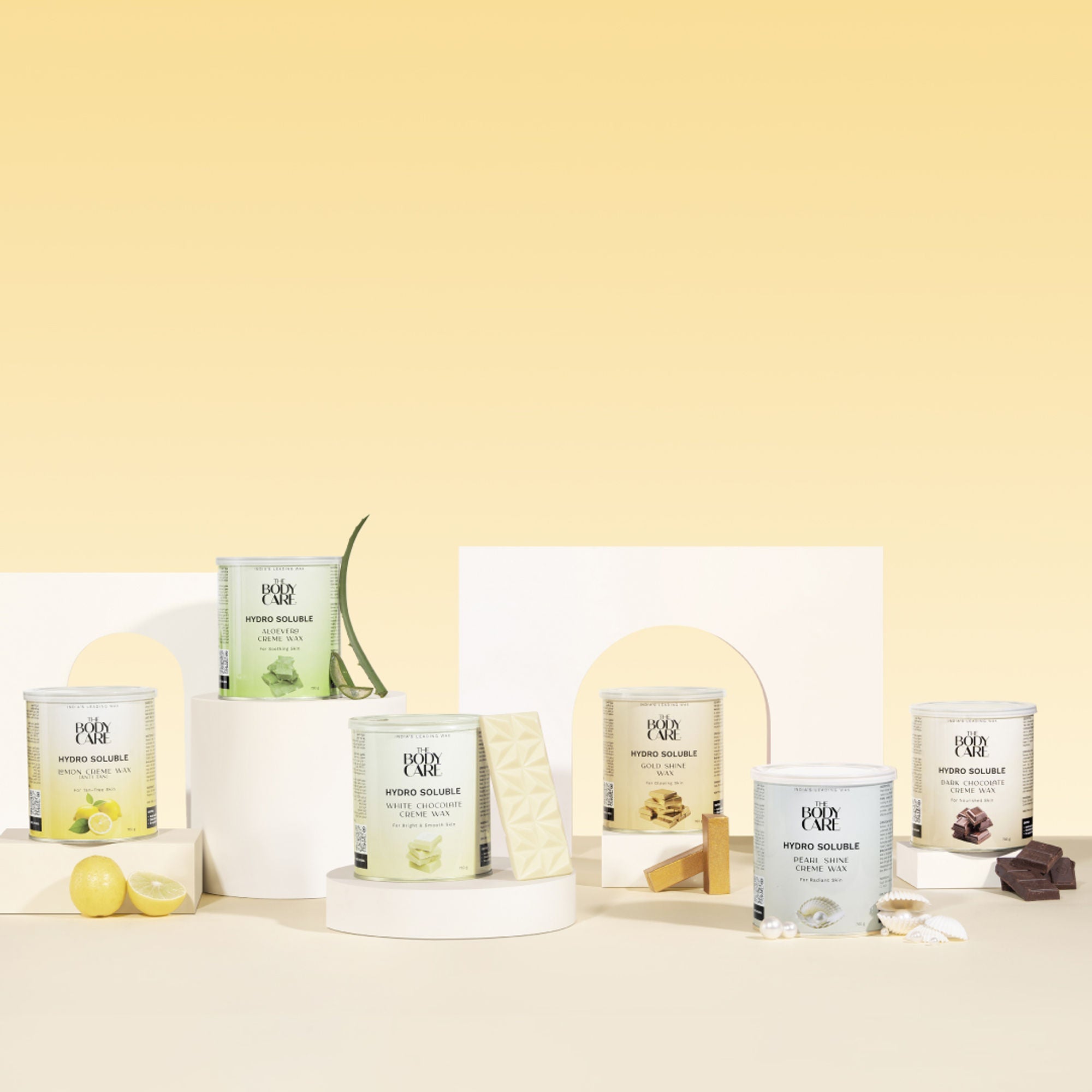 The Body Care Hydrosoluble Lemon Creme Wax (Anti-Tan) | Grocsy