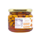 Tassyam Organics Wild Honey with California Almonds | Grocsy