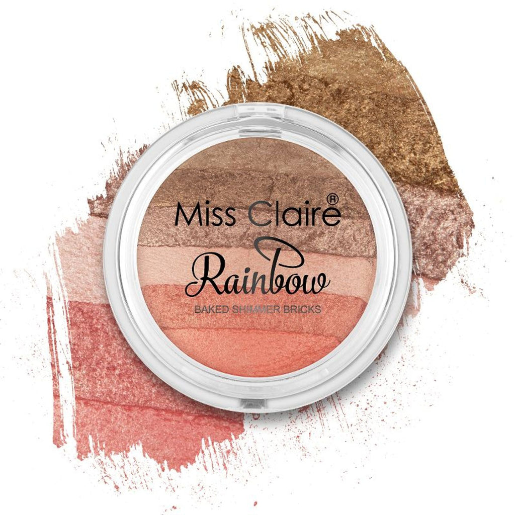 Miss Claire Rainbow Baked Shimmer Bricks - 2 | Grocsy