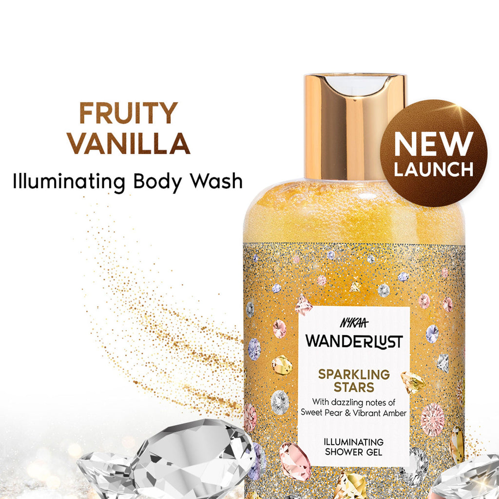 Wanderlust Shower Gels - Sparkling Stars | Grocsy
