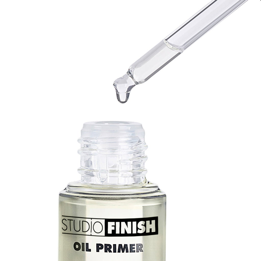 PAC Studio Finish Oil Primer For Dry Skin - UltraLight, Fast Absorbing, Jojoba Oil Hydrates Skin | Grocsy