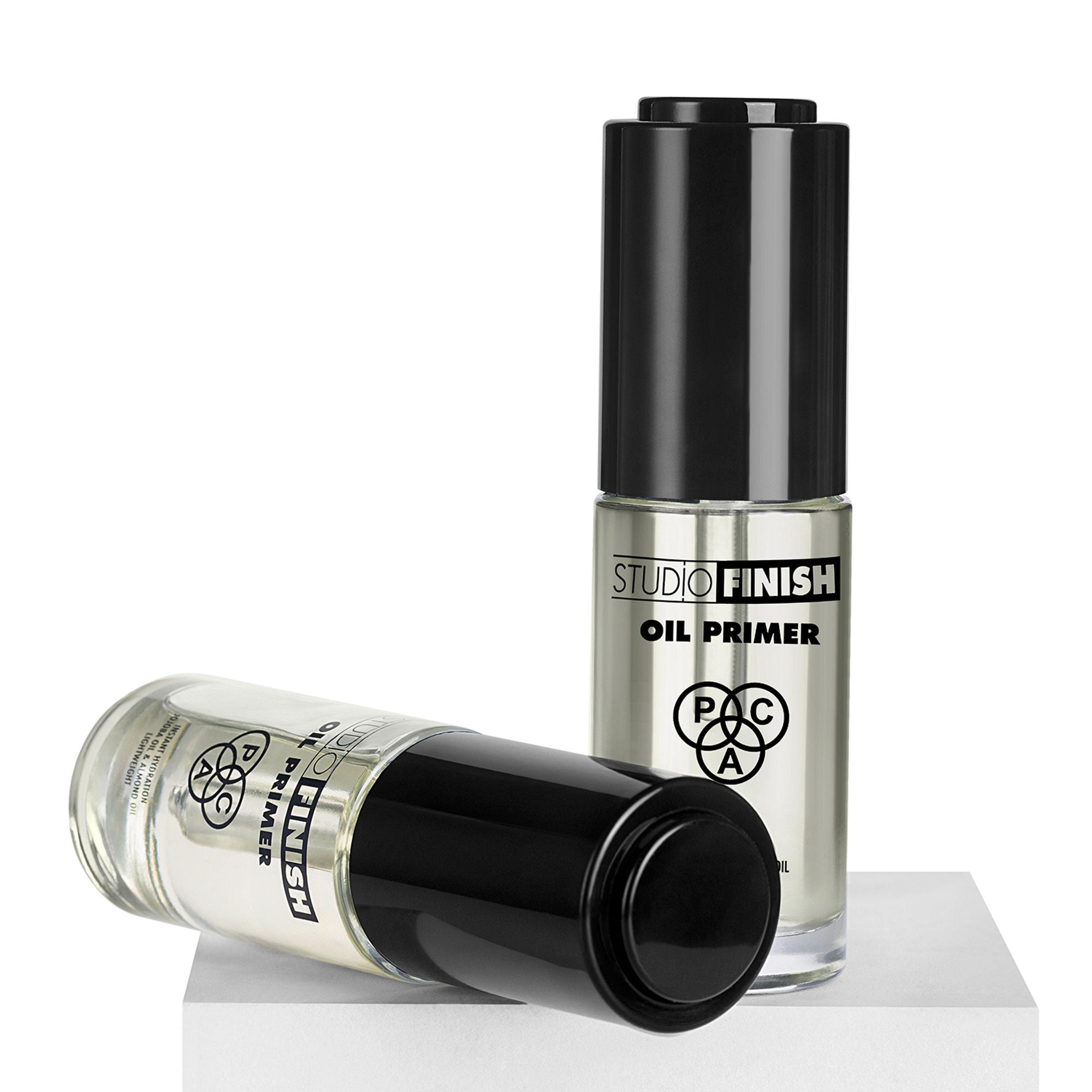 PAC Studio Finish Oil Primer For Dry Skin - UltraLight, Fast Absorbing, Jojoba Oil Hydrates Skin | Grocsy