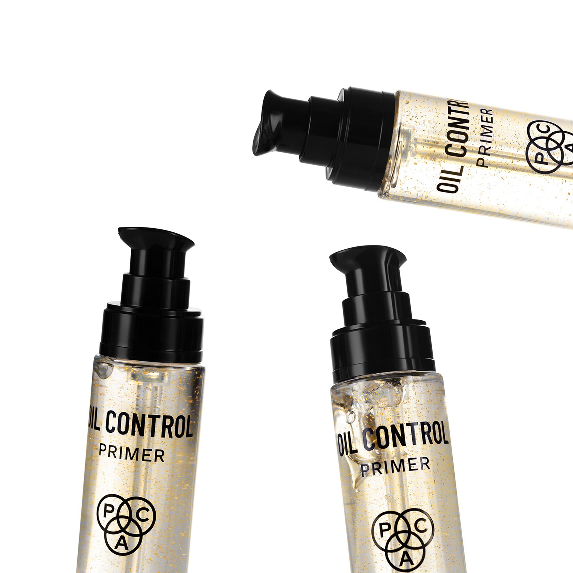 PAC Studio Oil Control Primer - Infused with 24K Gold Leaf Extracts, Controls Oil & Shine Minimizes Pores | Grocsy