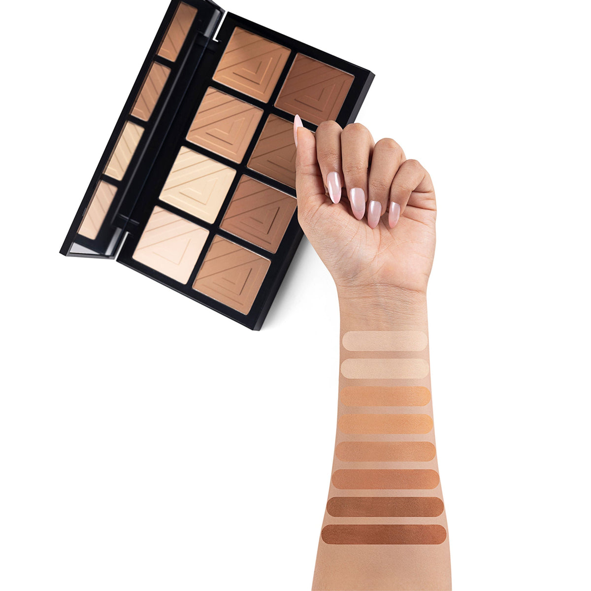 PAC Studio Spotlight Contour Palette X8 - All in One MUA Palette, High Payoff, Shades for every Skin Tone | Grocsy